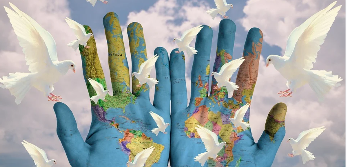 Pregando per la pace