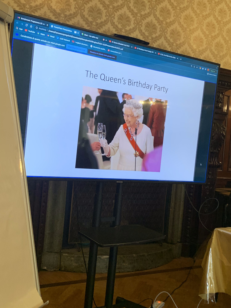 ENRICHMENT PROGRAMME ISTITUTO MARYMOUNT “WHAT DIPLOMATS DO”